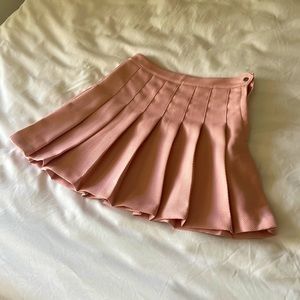 H&M Baby Pink Mini Skirt Size 2